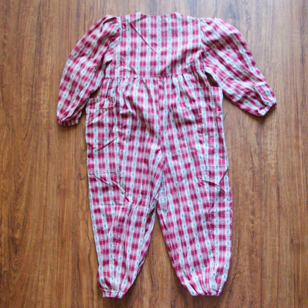 Handmade Vintage Christmas Holiday Romper